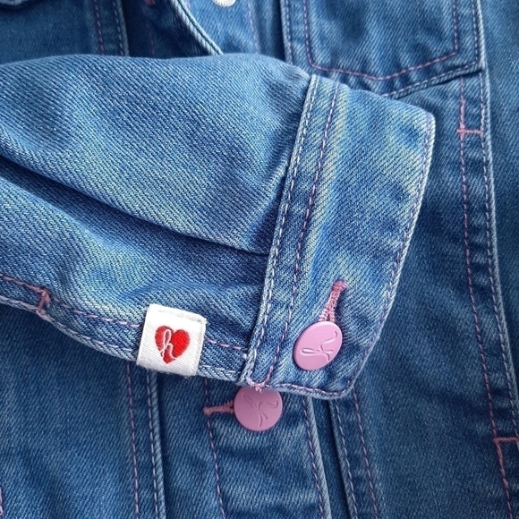 𝅺Hatley Denim Jacket size 4 - Picture 6 of 9